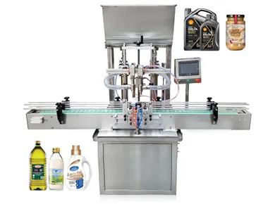 Automatic filling, capping and labelling lines for higher output