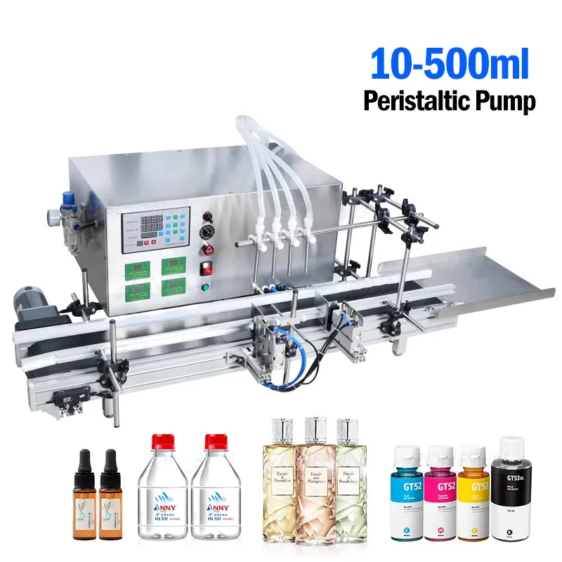 Small batch liquid filling machines for flexible production