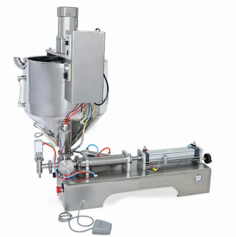 Cream and lotion filling machines for jars, tubs and bottles